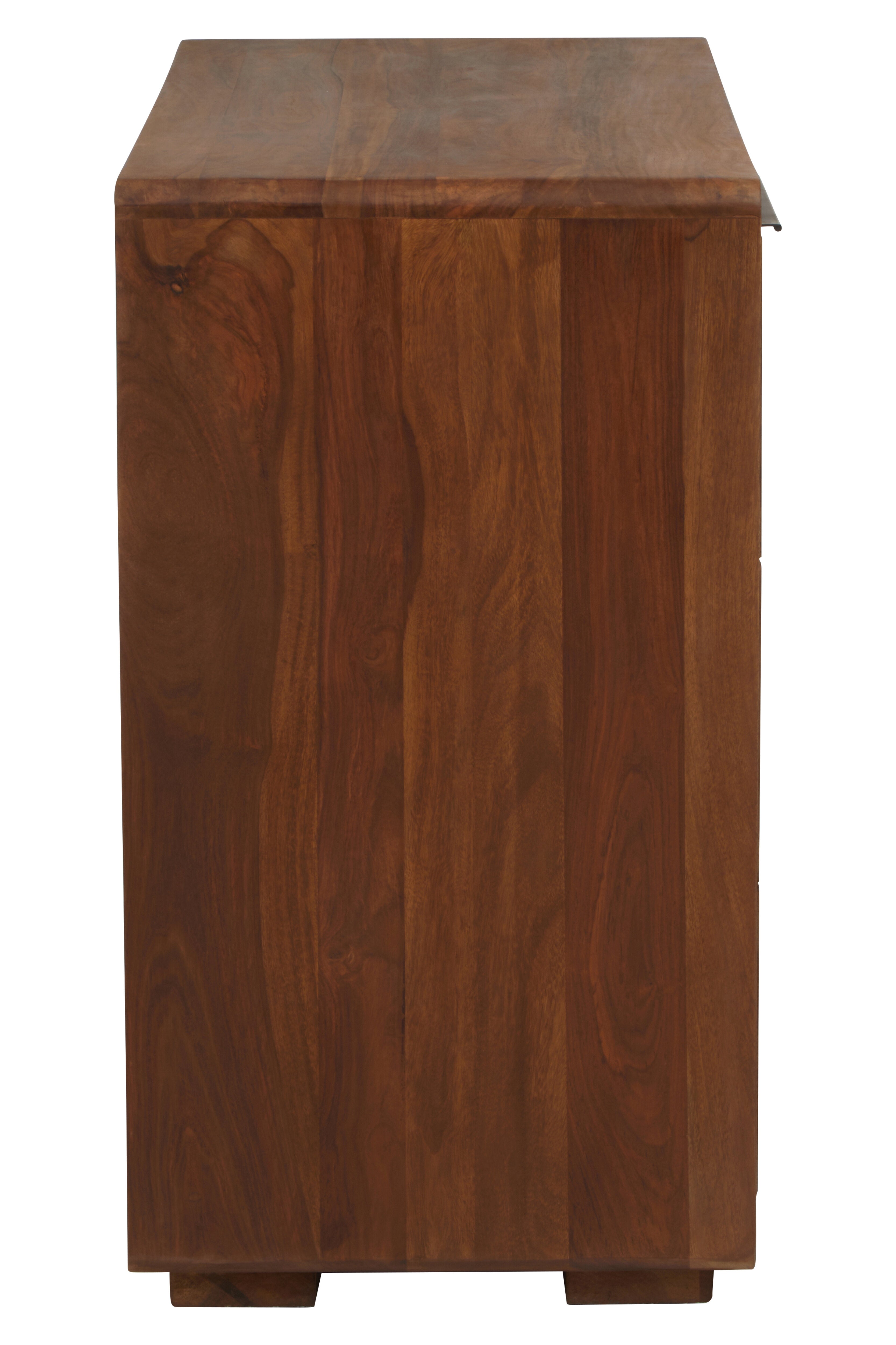 Indo Sheesham & Brown Acacia Wood Sideboard